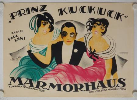 Prinz Kuckuck originaler deutscher Filmplakat-Nachdruck